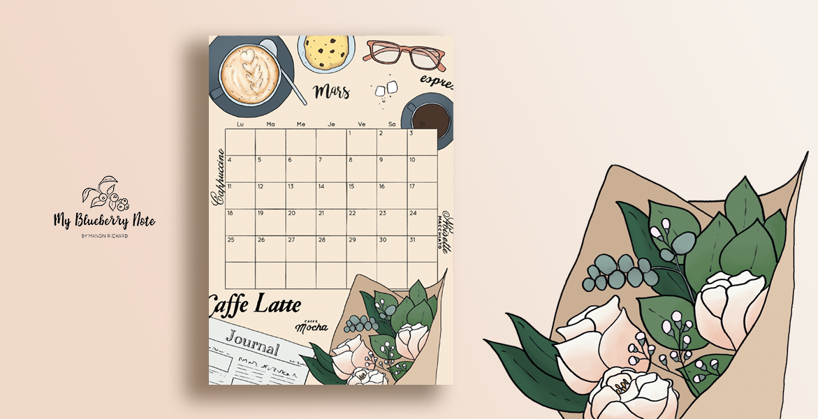 Calendar coffee