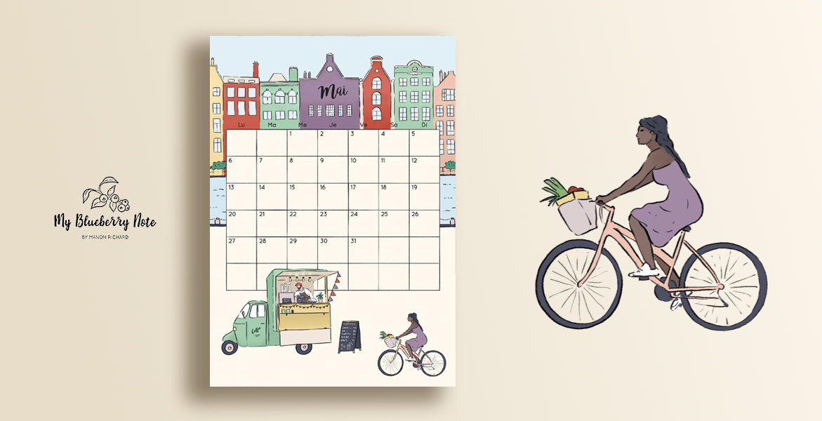 Calendar coffee coffee truck