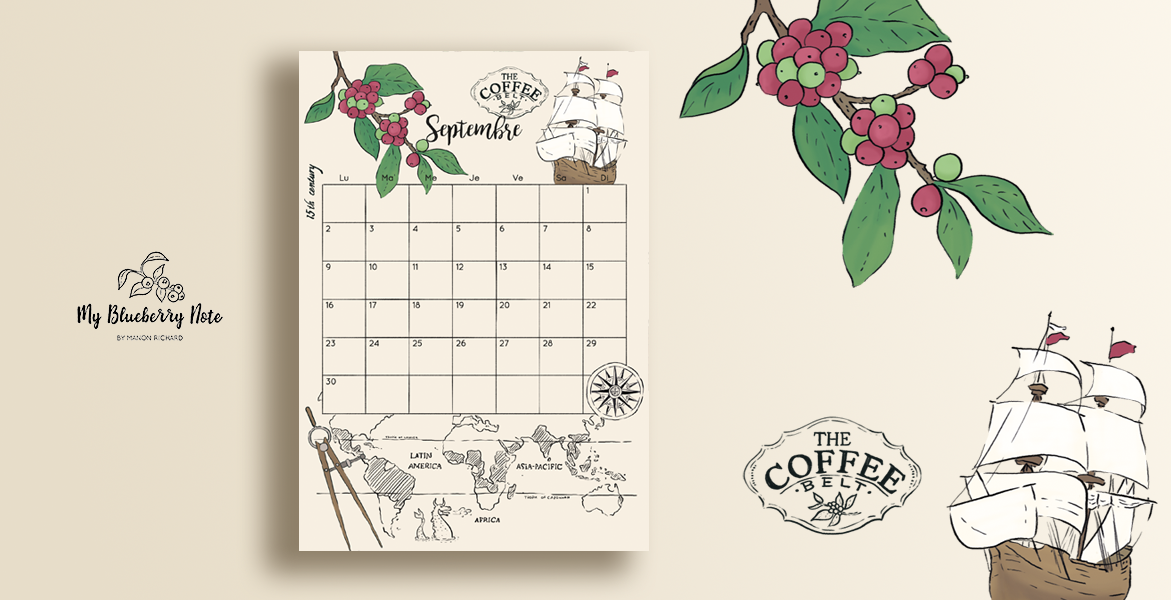 Calendar coffee belt