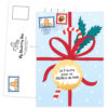Postcard Christmas gift