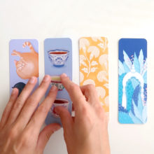 Teacups bookmarks photoshoot 3