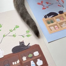 Cats print poudoutte WEBp